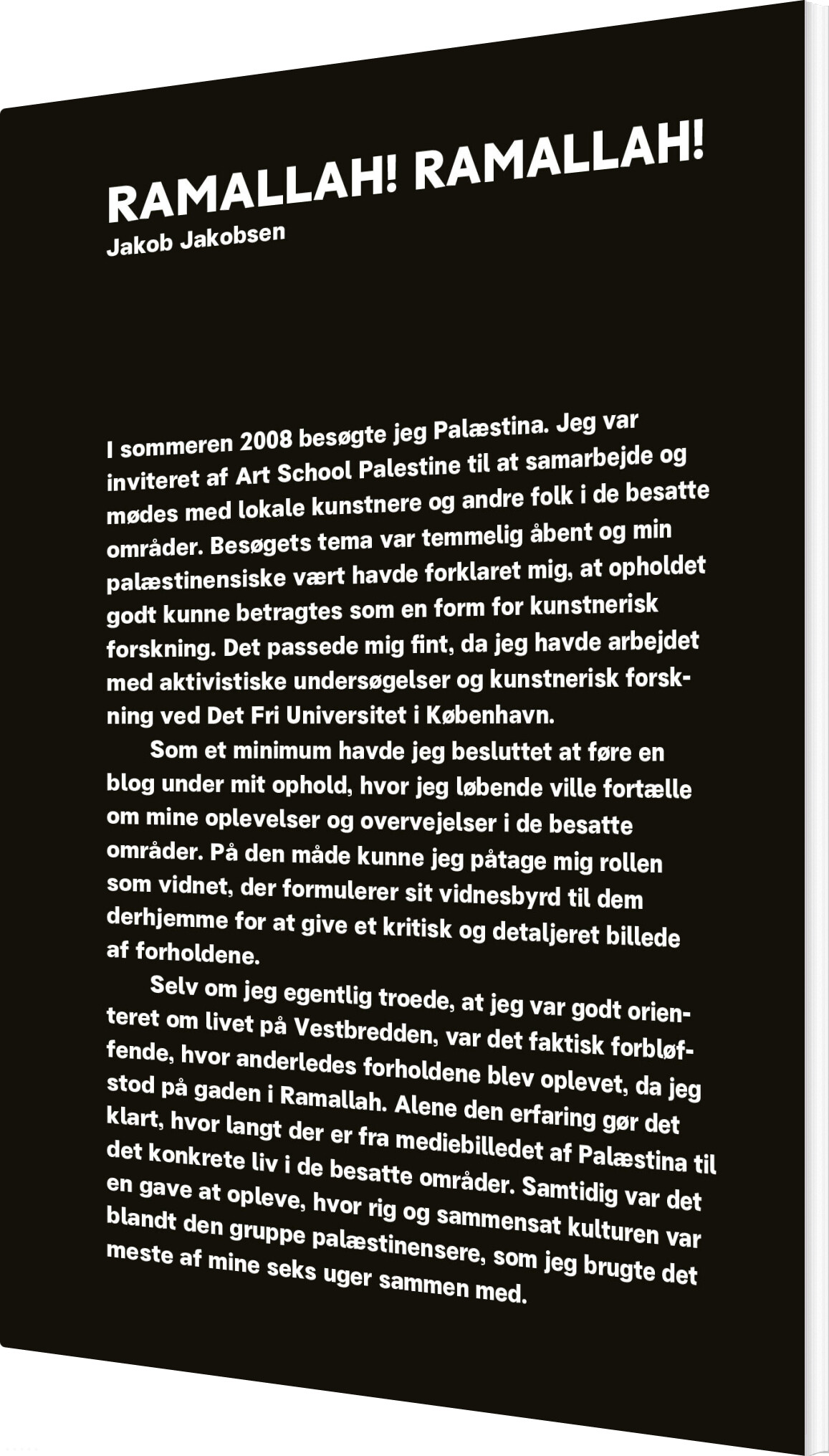 Ramallah! Ramallah! - Jakob Jakobsen - Bog