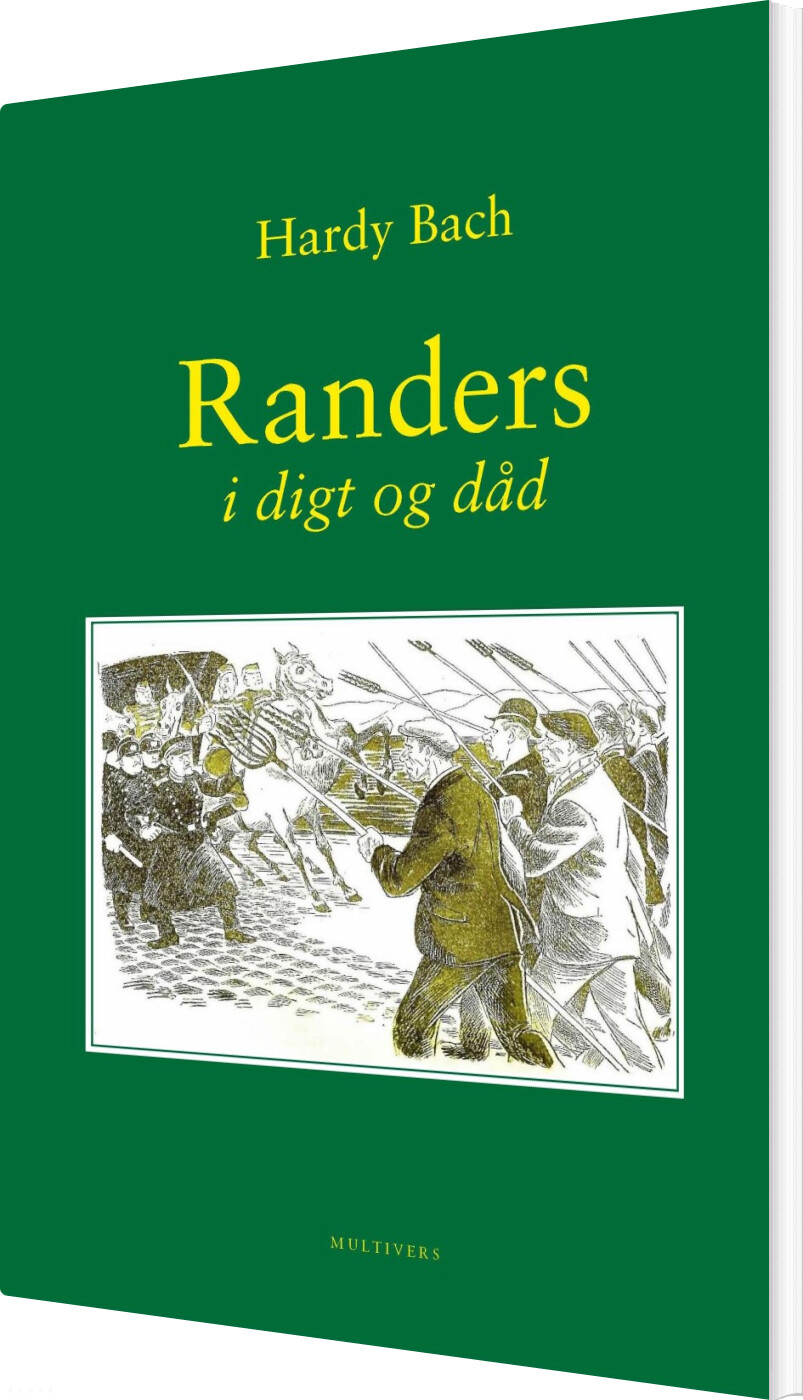 Billede af Randers I Digt Og Dåd - Hardy Bach - Bog