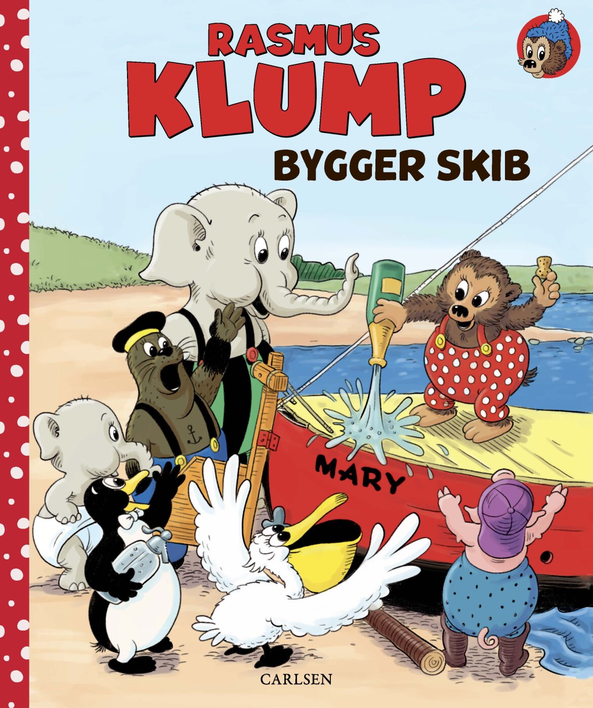 8: Rasmus Klump Bygger Skib - Kim Langer - Bog