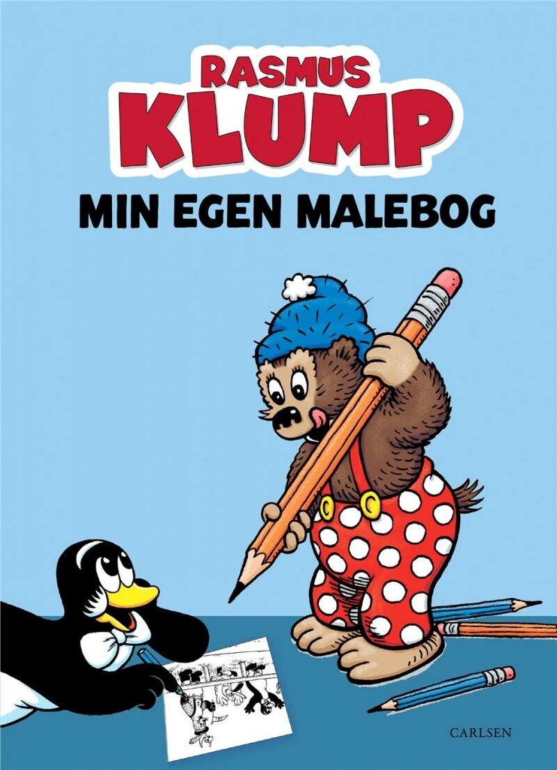 Rasmus Klump - Min Bedste Malebog - 6 Stk