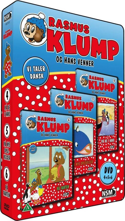 Rasmus Klump Og Hans Venner - Boks 2 - DVD - Film