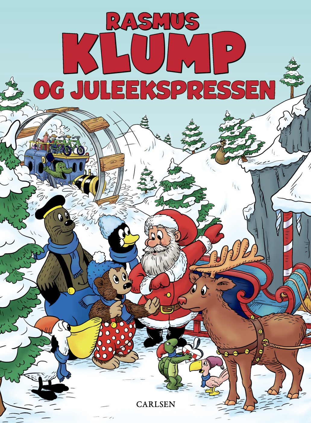 Billede af Rasmus Klump Og Juleekspressen - Kim Langer - Bog hos Gucca.dk