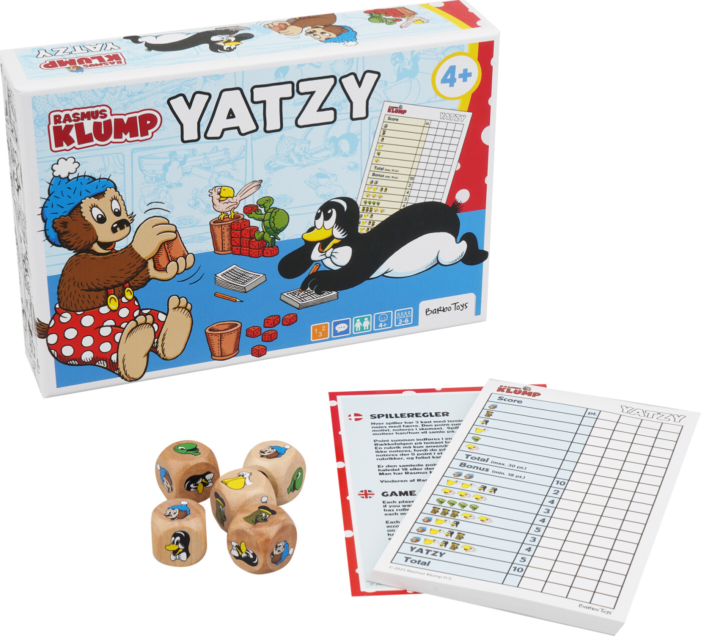 Rasmus Klump Spil - Yatzy