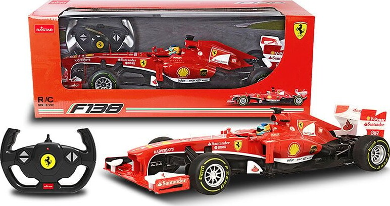 Billede af Rastar - Rc Ferrari F1 Fjernstyret Bil - 1:12 - Rød hos Gucca.dk