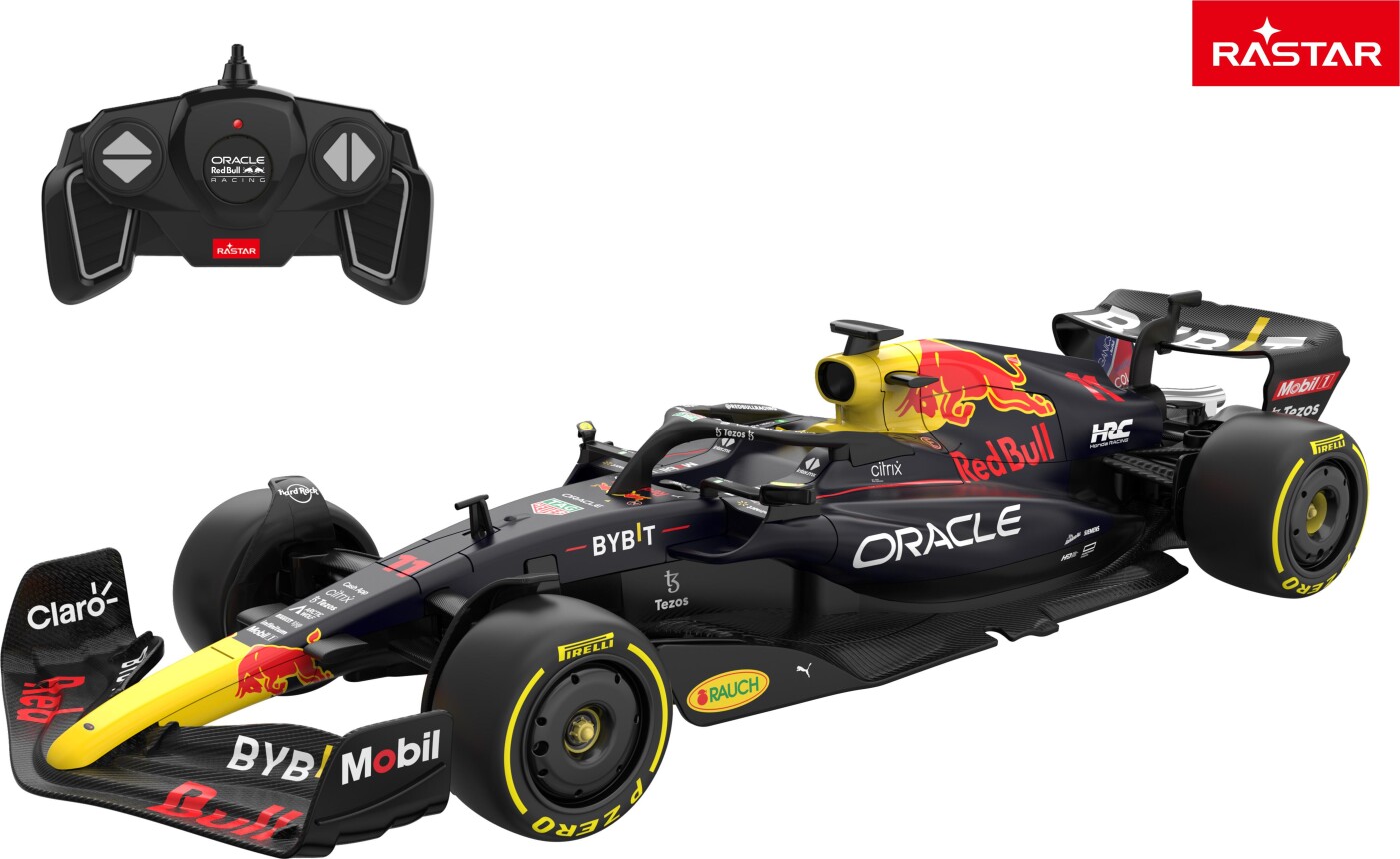 Rastar - Rc F1 Rb18 Oracle Red Bull Racing Fjernstyret Bil - 1:18