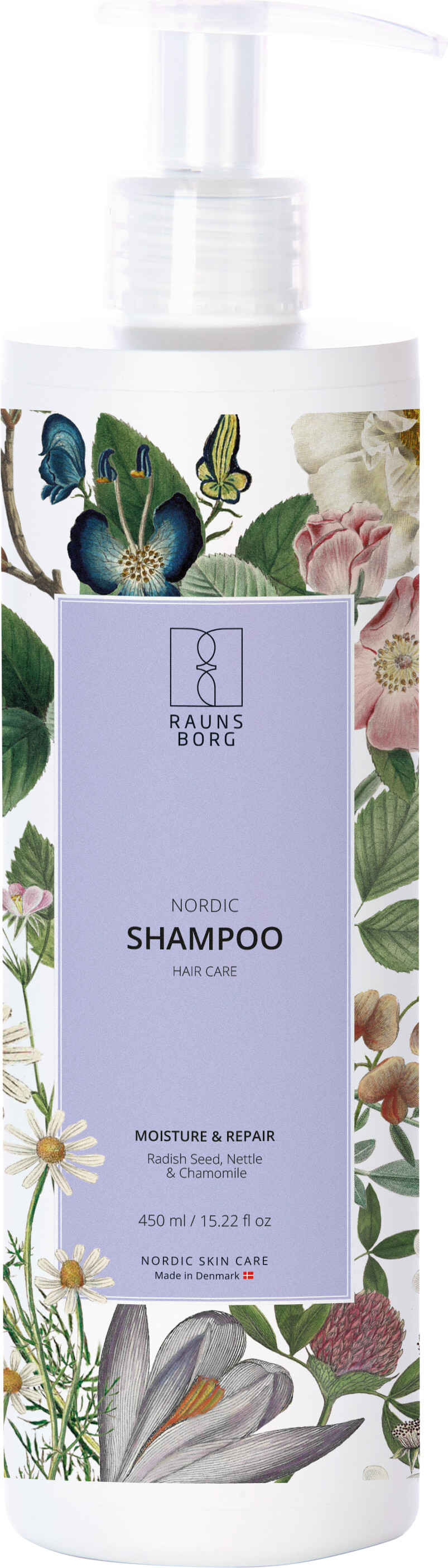 Raunsborg Hair Shampoo, Mouisture & Repair 450 ml