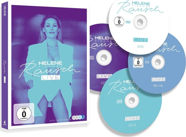 Helene Fischer - Rausch - Live Aus München - Limited Cd+dvd+br Boxset - CD