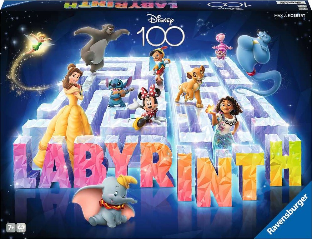 Se Ravensburger Labyrinth - Disney - 100 års Jubilæum hos Gucca.dk