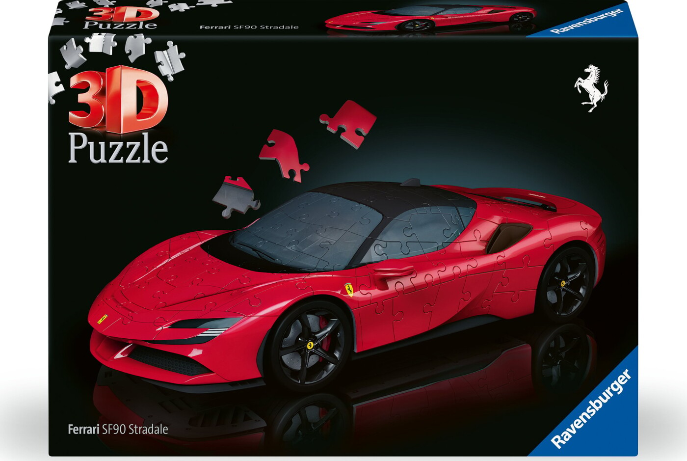 Ravensburger - 3d Puslespil Ferrari Sf90 Stradale 108 Brikker