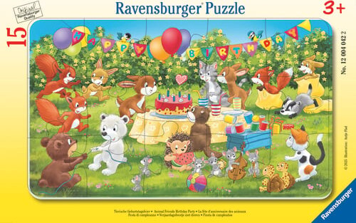 Ravensburger - Animal Birthday Party 15 Brikker