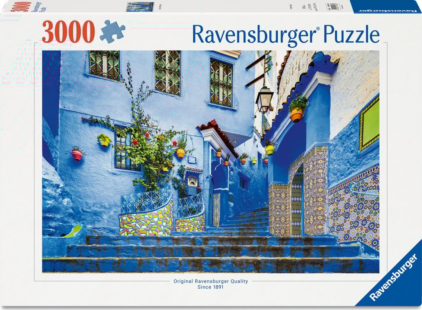 Ravensburger - Colorful Marrakech Puslespil - 3000 Brikker