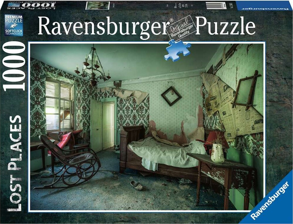 Se Ravensburger Puslespil - 1000 Brikker - Lost Places - Crumbling Dreams hos Gucca.dk