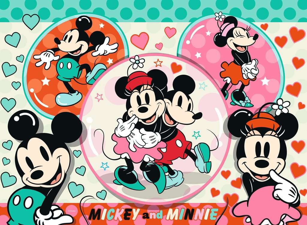 Se Disney Puslespil - Mickey Og Minnie - 150 Brikker - Ravensburger hos Gucca.dk
