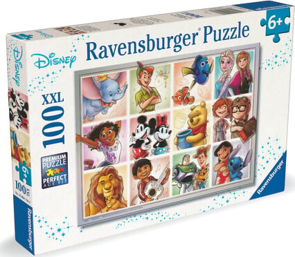 Ravensburger - Disney Multicharacter 100 Brikker Xxl