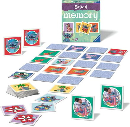 Ravensburger - Disney Stitch Mini Memory - 48 Kort