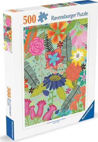 Ravensburger - Flower Jungle - 500 Brikker