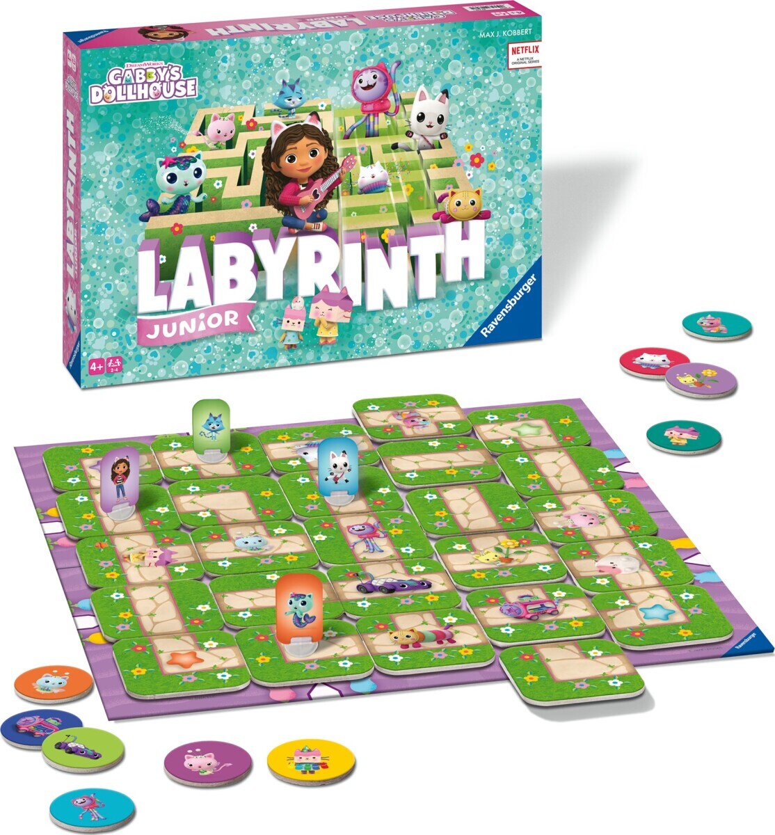 Ravensburger - Labyrinth Junior - Gabby's Dollhouse