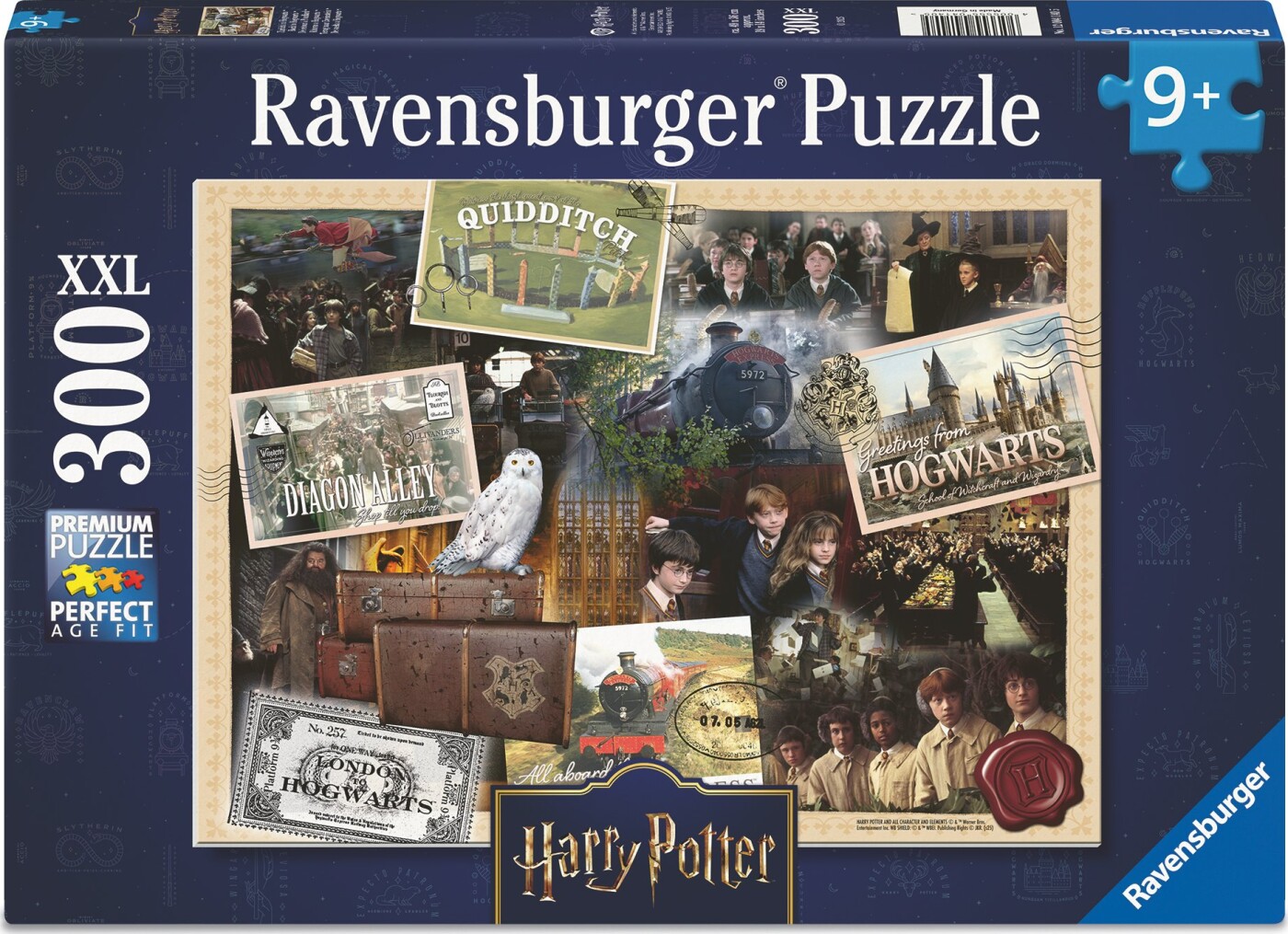 Ravensburger Puslespil - 300 Brikker - Harry Potter & Friends
