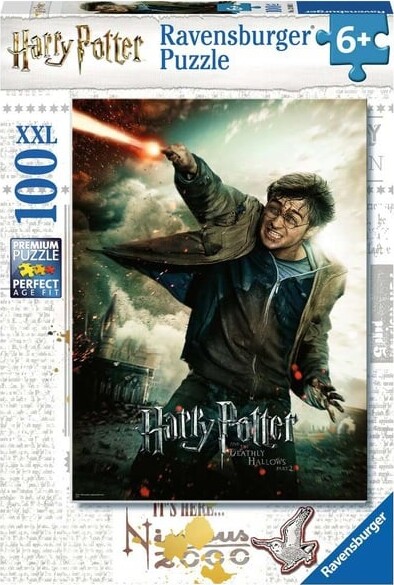 Billede af Harry Potter Puslespil - Besværgelse - 100 Xxl Brikker - Ravensburger