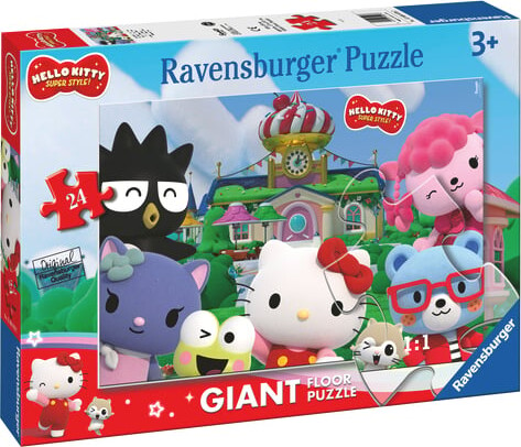 Ravensburger - Hello Kitty Giant Floor Puzzle 24 Brikker