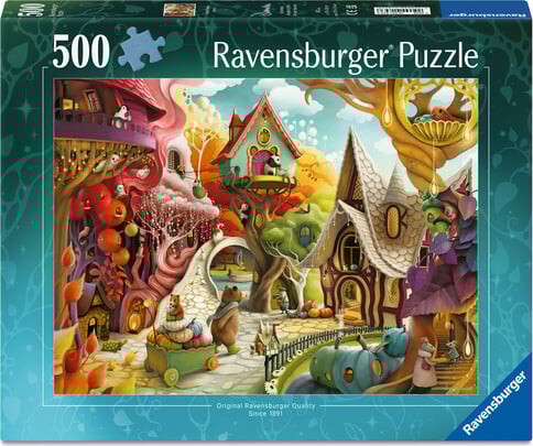 Ravensburger - Home Sweet Home Puslespil - 500 Brikker