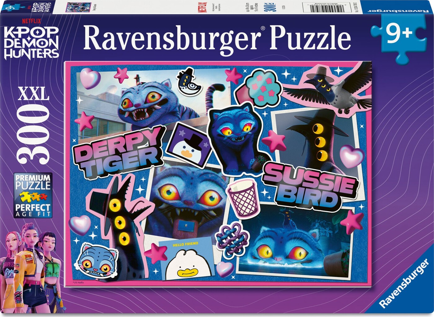 Ravensburger - K-pop Demon Hunters Puzzle - Derpy & Sussie - 300