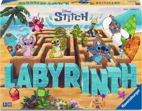 Ravensburger - Disney Stitch Labyrinth Brætspil