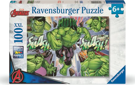 Ravensburger - Marvel Hulk 100 Brikker Xxl