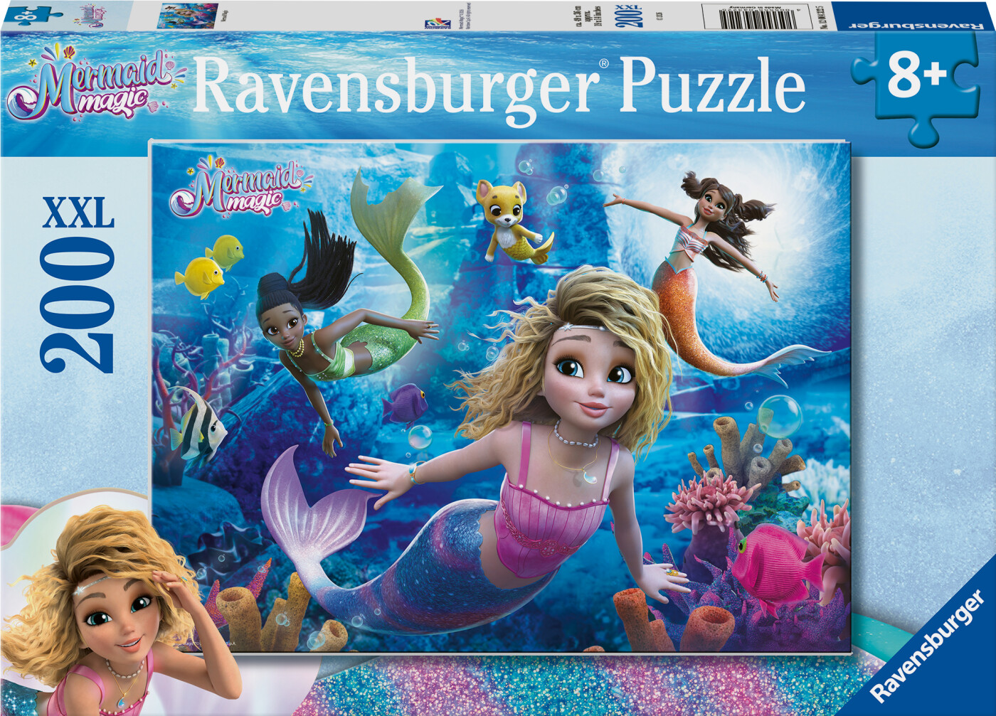 Ravensburger - Mermaid Magic - Xxl - 200 Brikker