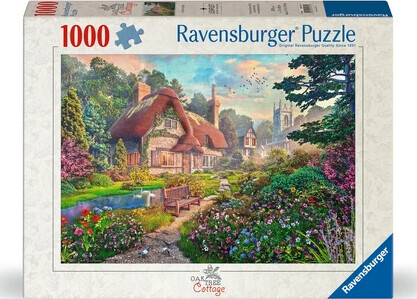 Ravensburger - Oak Tree Cottage Puzzle - 1000 Brikker