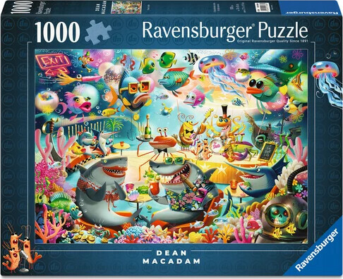 Ravensburger - Ocean Dean Macadam Puzzle - 1000 Brikker
