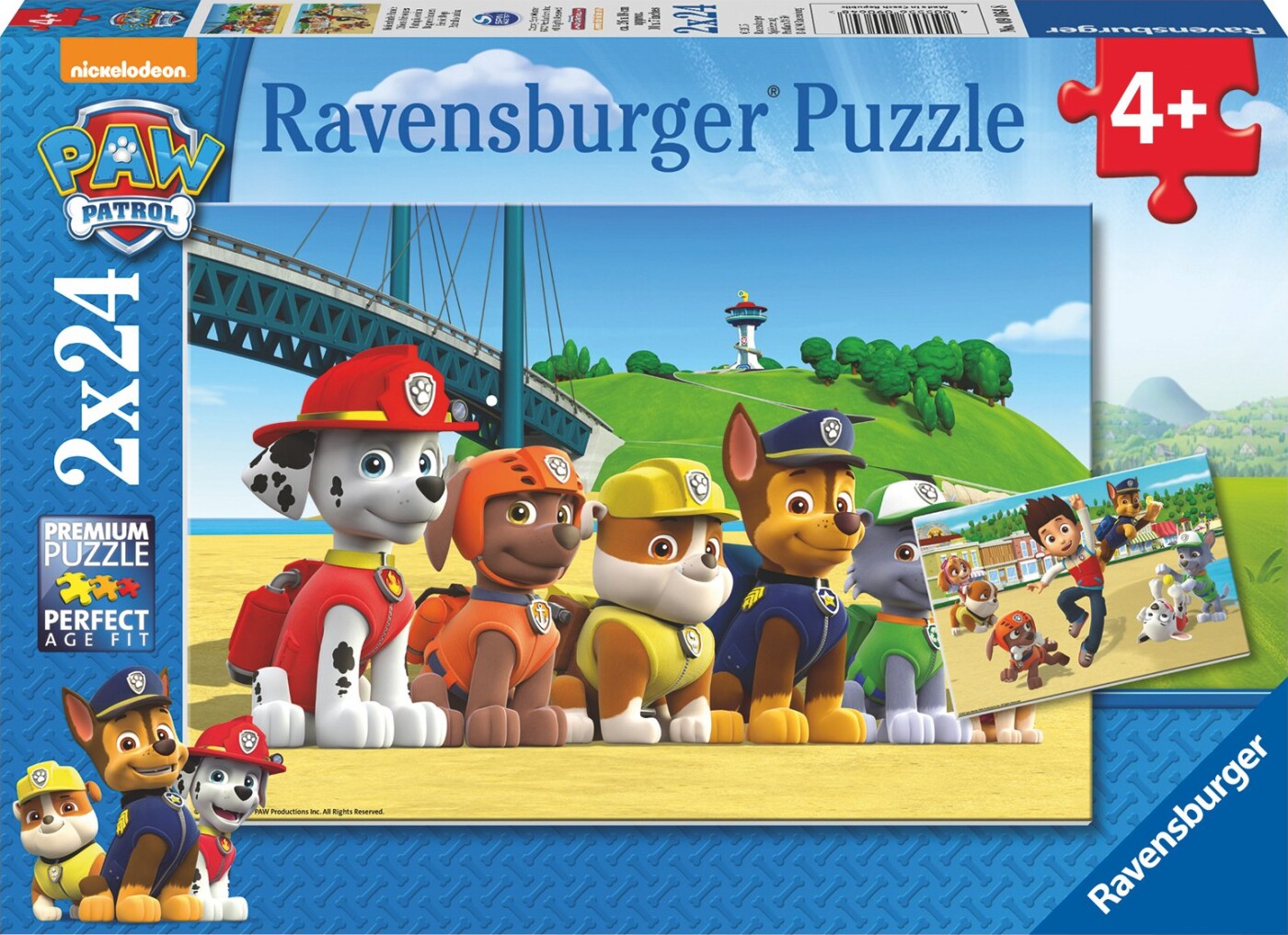 Ravensburger - Paw Patrol 2x24p
