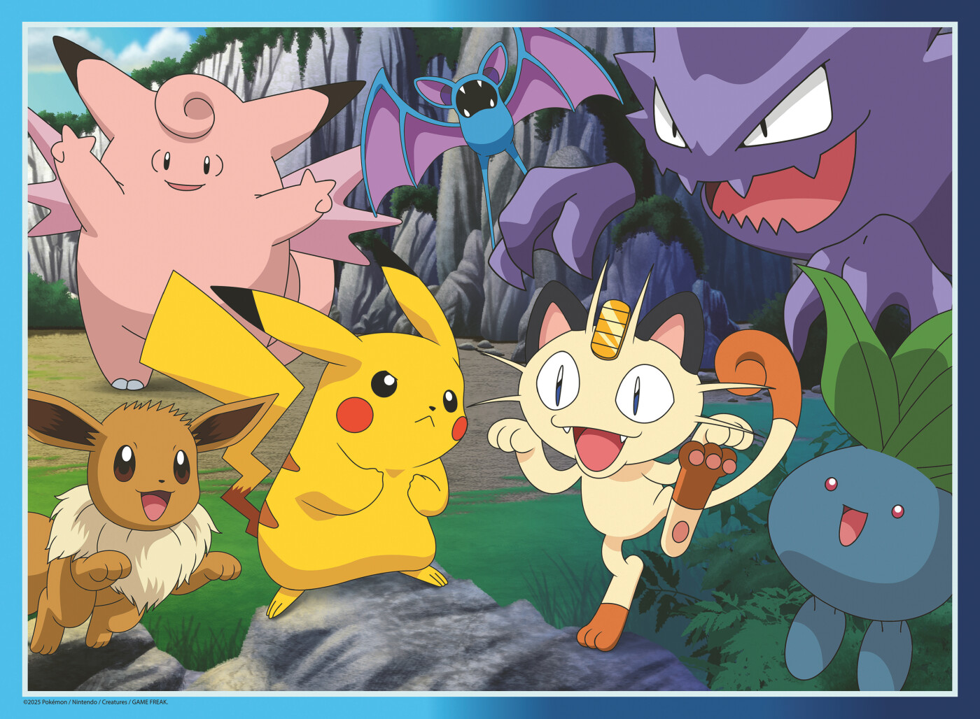 Ravensburger Puslespil - 300 Brikker - Pokémon