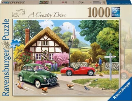 Ravensburger - Puslespil - A Stop To Say Hello 1000 Brikker