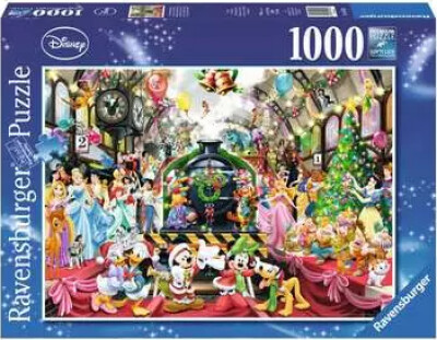 Ravensburger - Puslespil All Aboard For Christmas 1000 Brikker