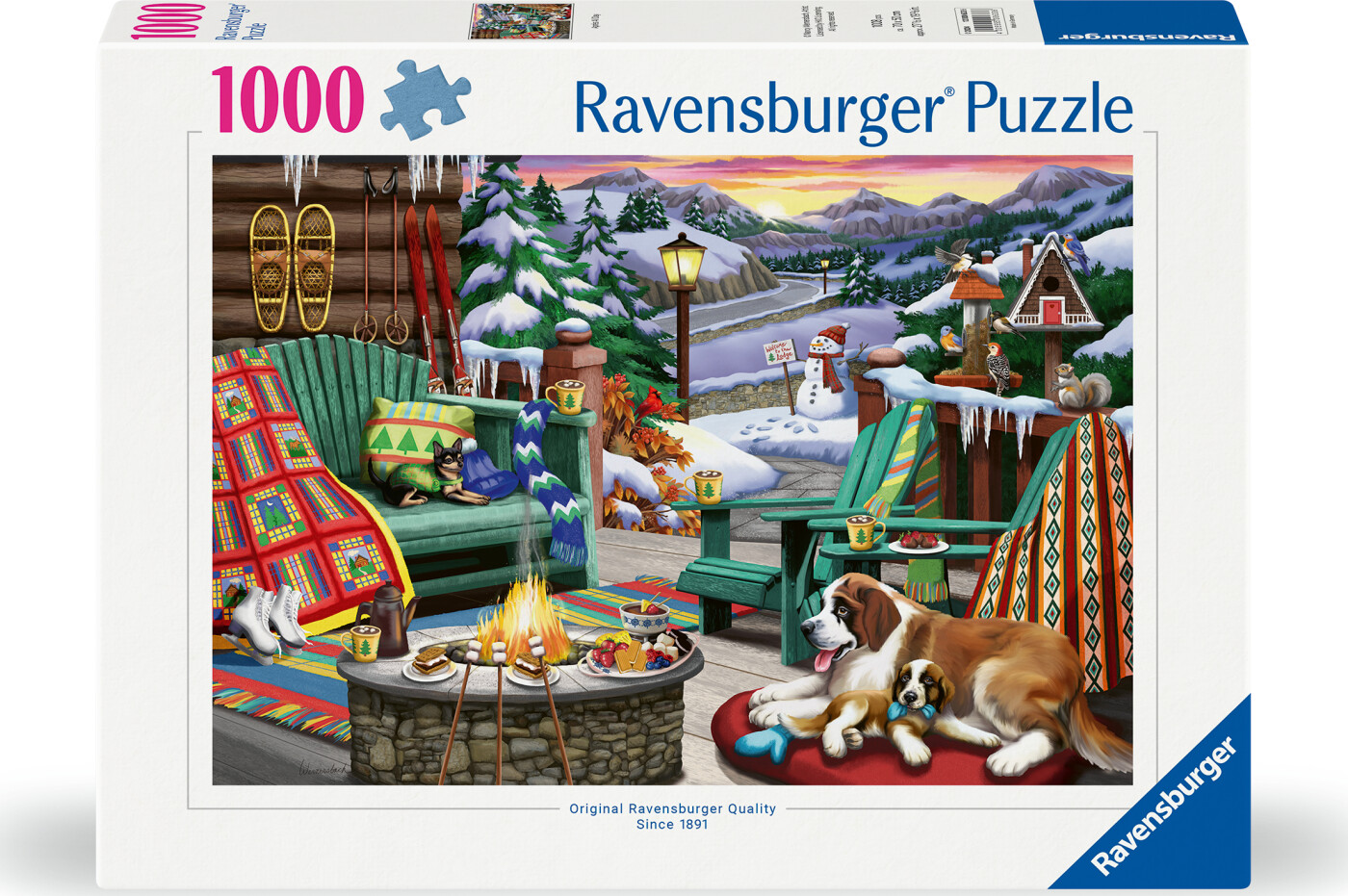 Ravensburger - Puslespil Aprés All Day 1000 Brikker