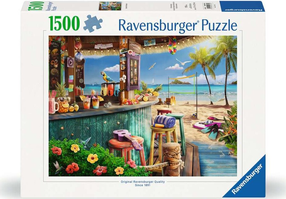 Ravensburger - Puslespil - Beach Bar Breezes 1500 Brikker