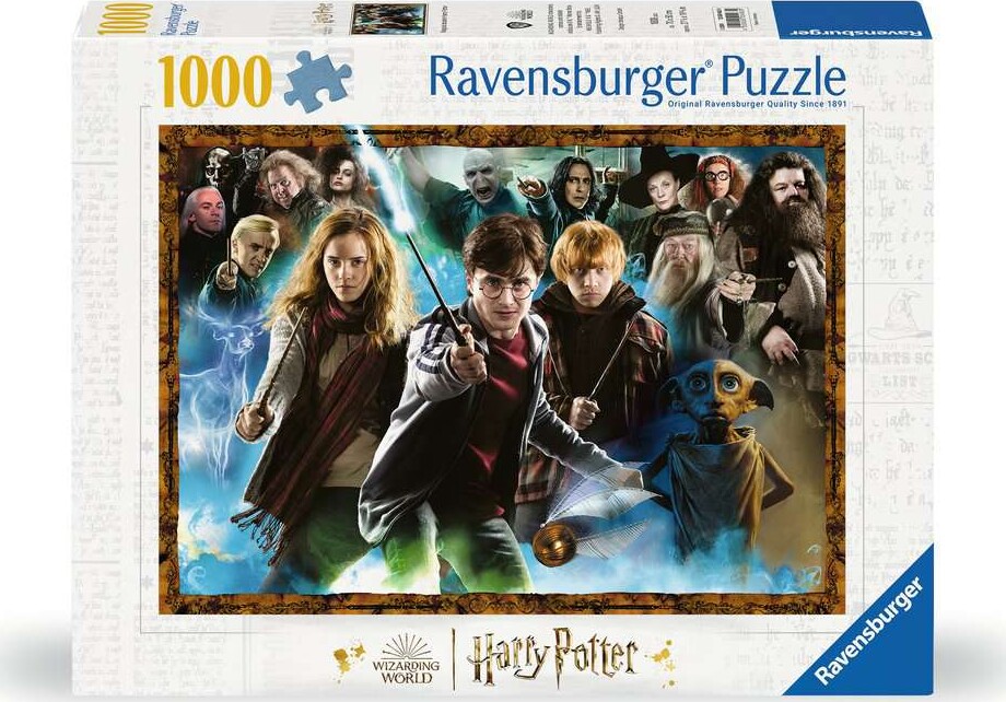 Harry Potter Puslespil - 1000 Brikker - Ravensburger