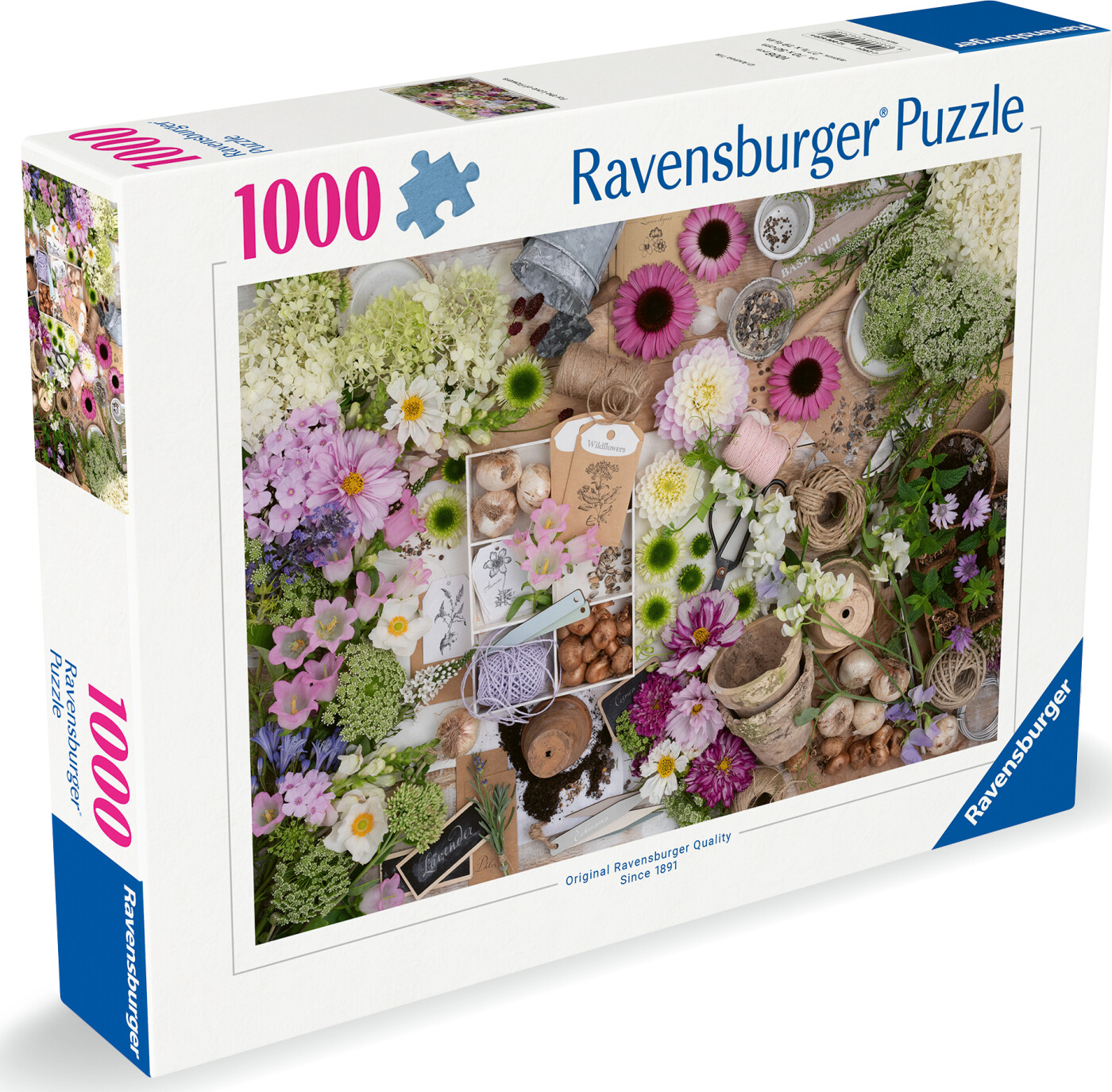 Ravensburger - Puslespil Magnificent Flower Love 1000 Brikker