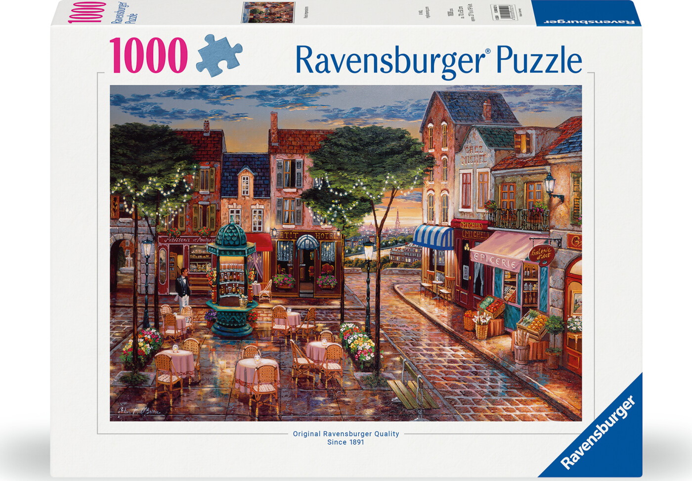 Ravensburger - Puslespil Paris Impressions 1000 Brikker