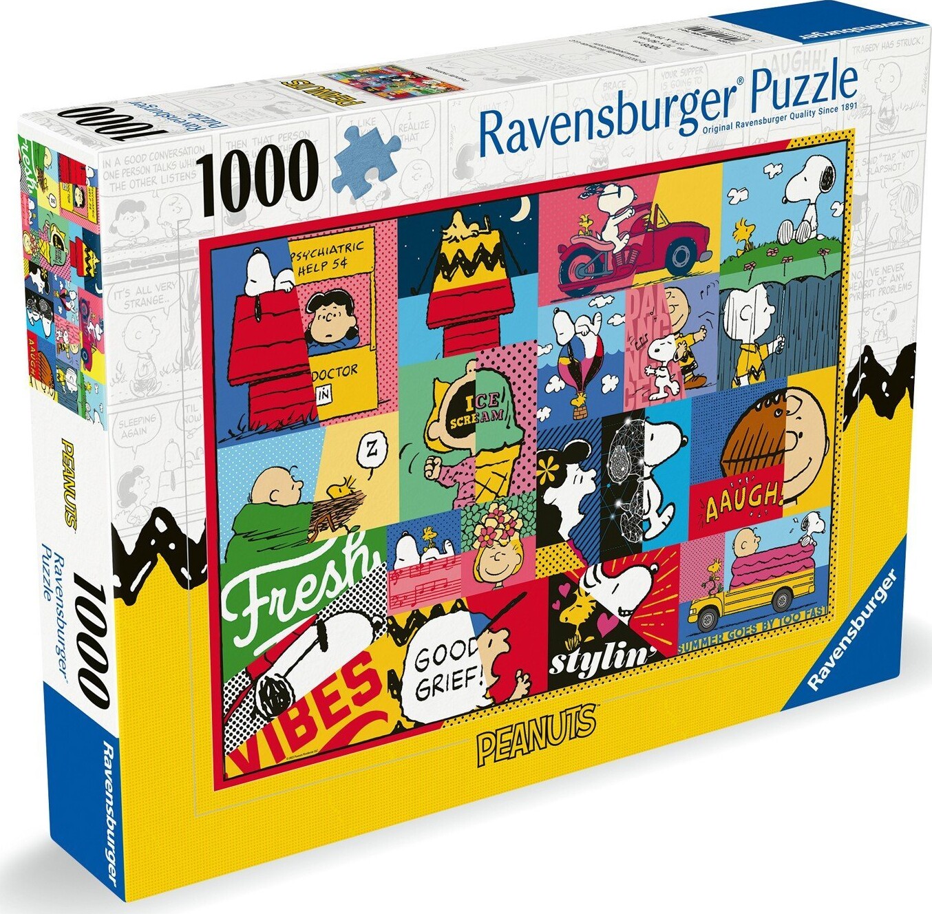 Ravensburger - Puslespil Snoopy Moments 1000 Brikker