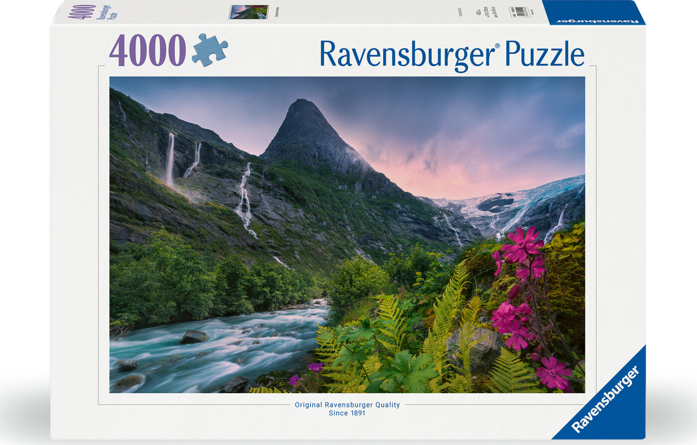 Ravensburger - Puslespil Stunning Mountain Vibes 4000 Brikker