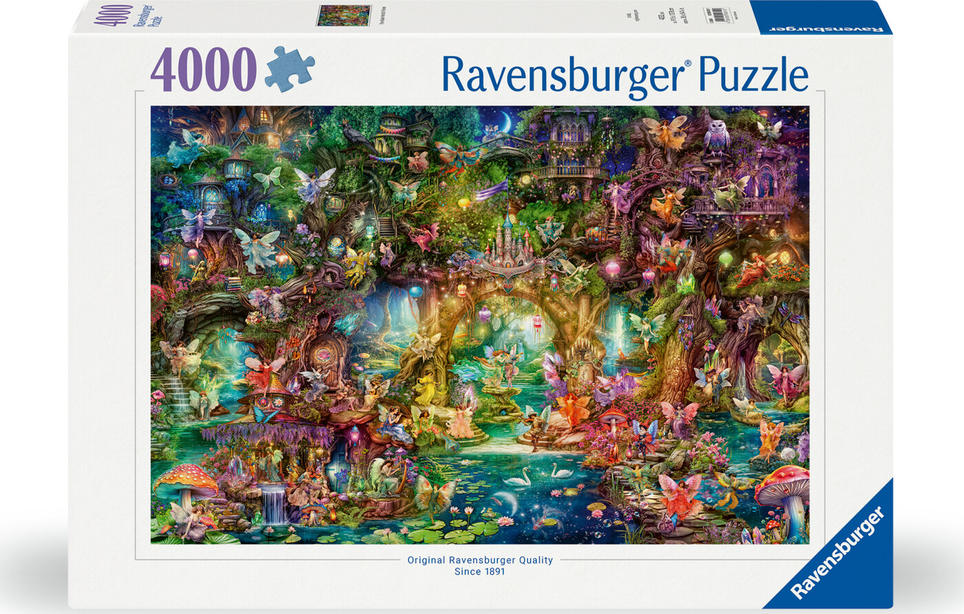 Ravensburger - Puslespil The Hidden World Of Fair 4000 Brikker