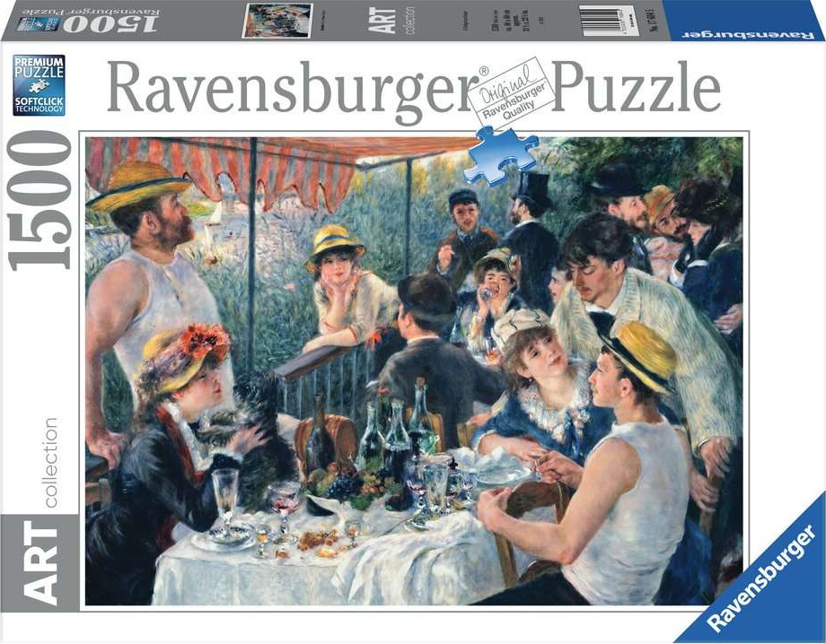 Se Ravensburger Puslespil - The Rower's Breakfast - Art - 1500 Brikker hos Gucca.dk