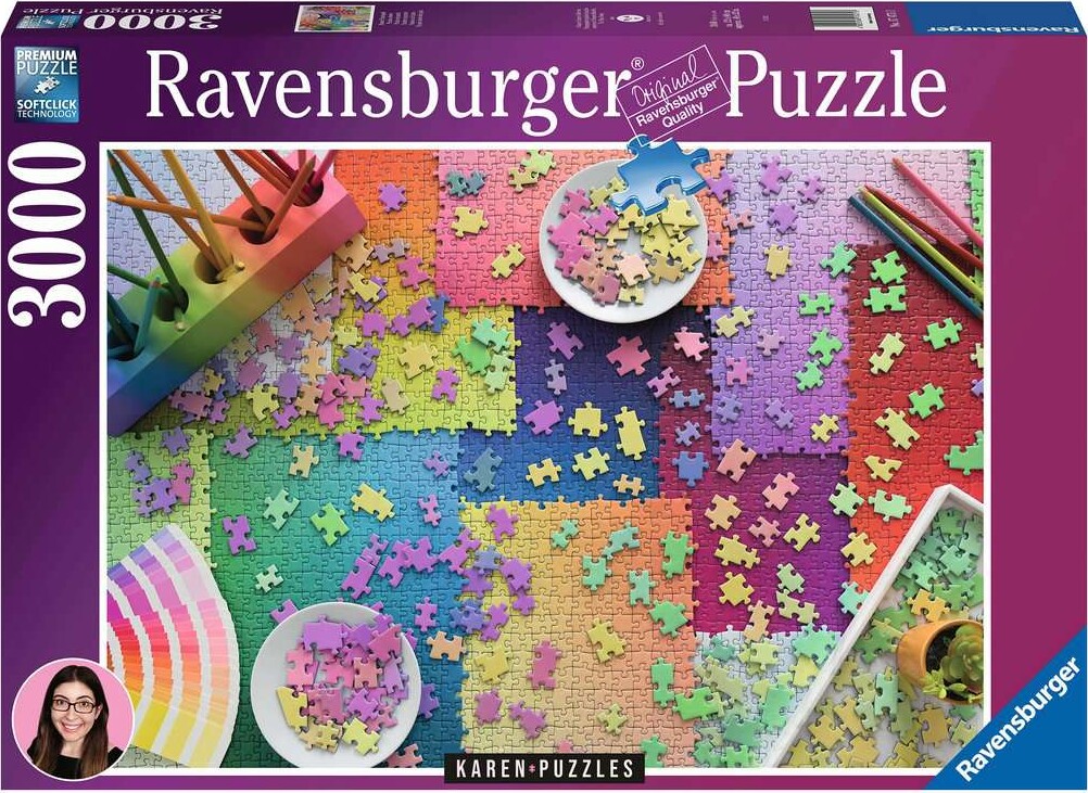 Billede af Ravensburger Puslespil - 3000 Brikker - Puzzles On Puzzles