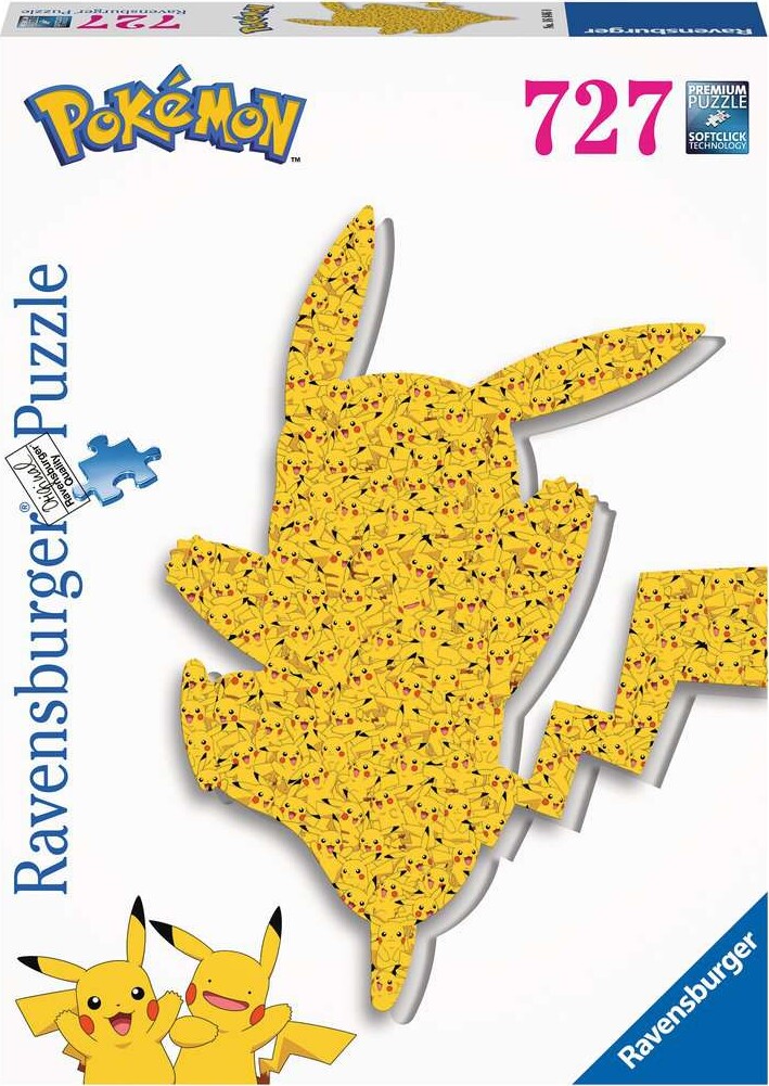 Billede af Pokémon Puslespil - Pikachu - 727 Brikker - Ravensburger