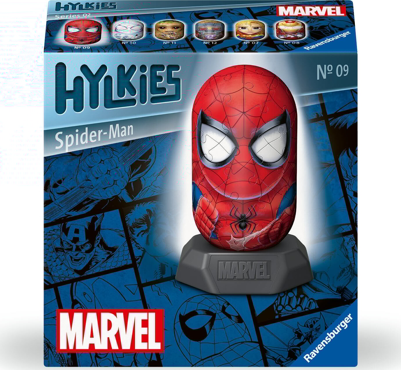 Ravensburger - Marvel Spiderman Hylkies No. 09 - 3d Puslespil