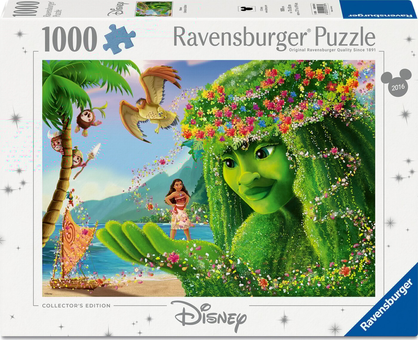 Ravensburger Puslespil - 1000 Brikker - Vaiana - Collector's Edition