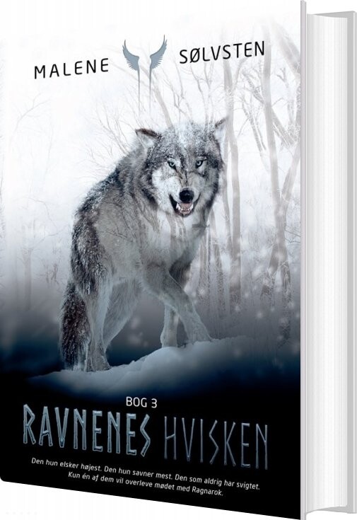Billede af Ravnenes Hvisken - Mannaz - Malene Sølvsten - Bog