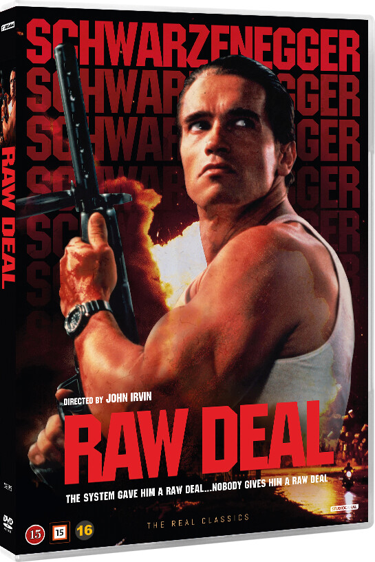 Raw Deal / Sagen Er Bank - Schwarzenegger - 1986 - DVD - Film
